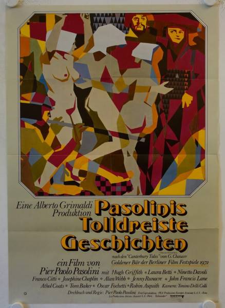 Canterbury Tales original release german movie poster