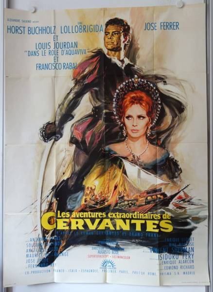 Cervantes - Der Abenteurer des Königs originales Filmplakat aus Frankreich