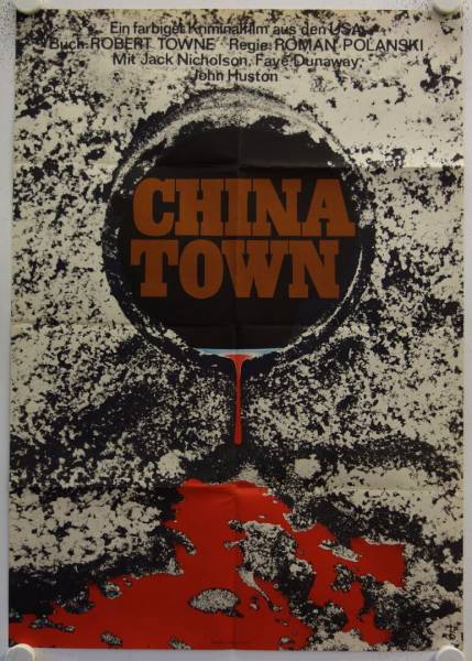 Chinatown original release east-german movie poster