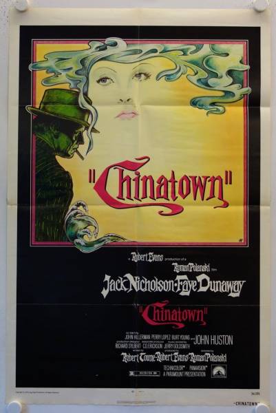 Chinatown original release US Onesheet movie poster