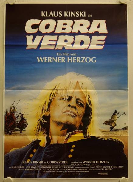 Cobra Verde originales deutsches Filmplakat