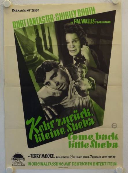 Come back little Sheba original release german movie poster