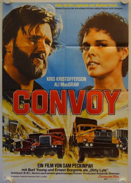 Convoy originales deutsches Filmplakat