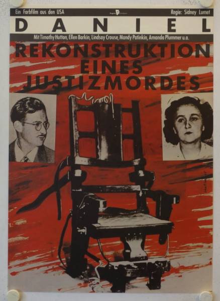 Daniel - Rekonstruktion eines Justizmords originales DDR Filmplakat