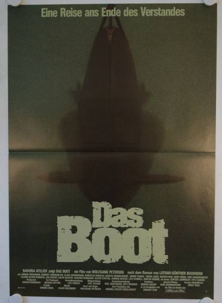 Das Boot originales deutsches Filmplakat