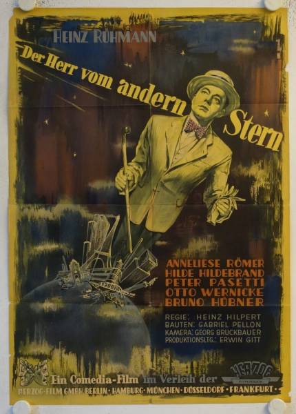 Der Herr vom andern Stern original release german movie poster