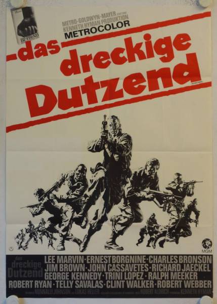 Dirty Dozen original release german movie poster