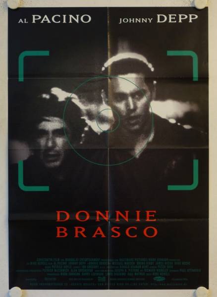 Donnie Brasco original release german movie poster