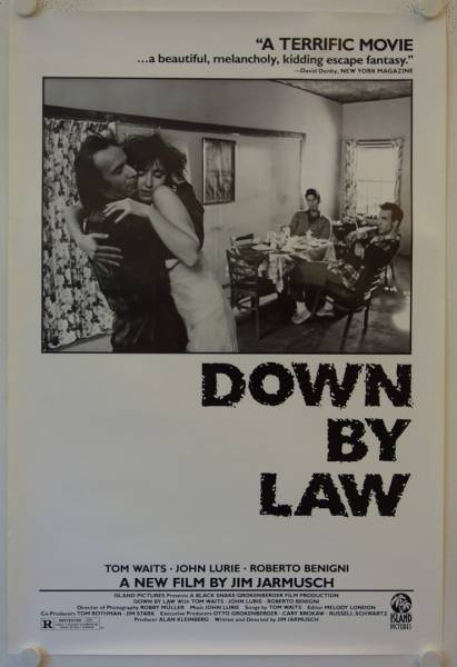 Down by Law original release US onesheet movie poster