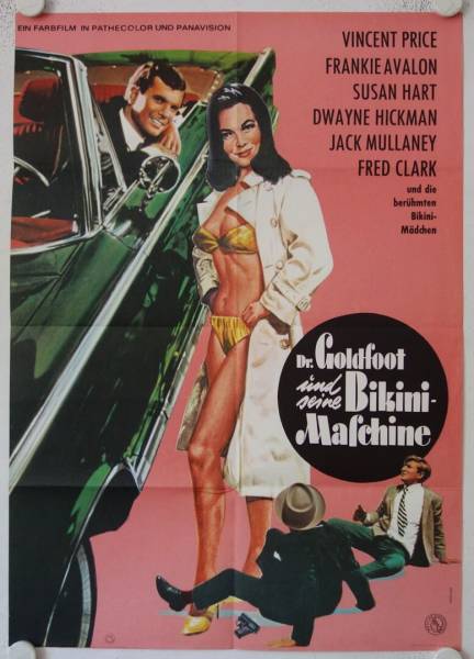 Dr. Goldfoot and the Bikini Machine original release german movie poster