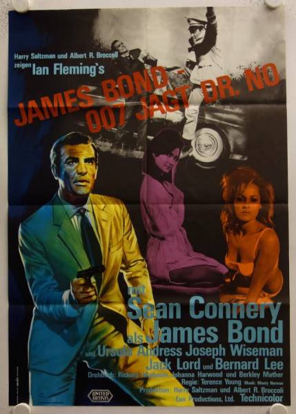 Dr. No original release german movie poster