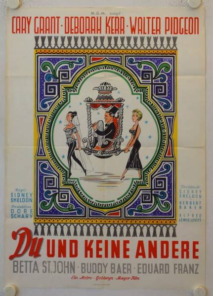 Du und keine andere originales deutsches Filmplakat