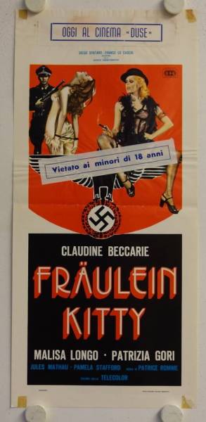 Fräulein Kitty originales italienisches Locandina Filmplakat