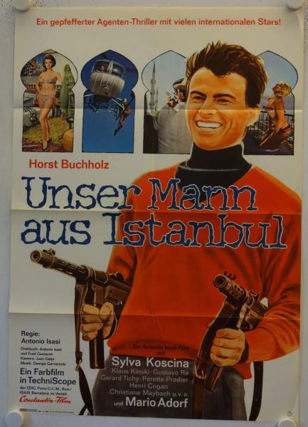 Estambul 65 - That Man in Istanbul original release german movie poster