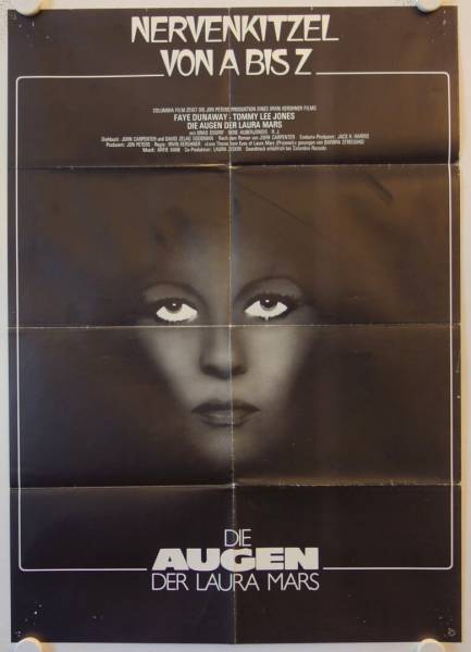 Eyes of Laura Mars original release german movie poster