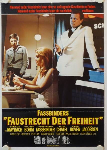 Faustrecht der Freiheit originales deutsches Filmplakat