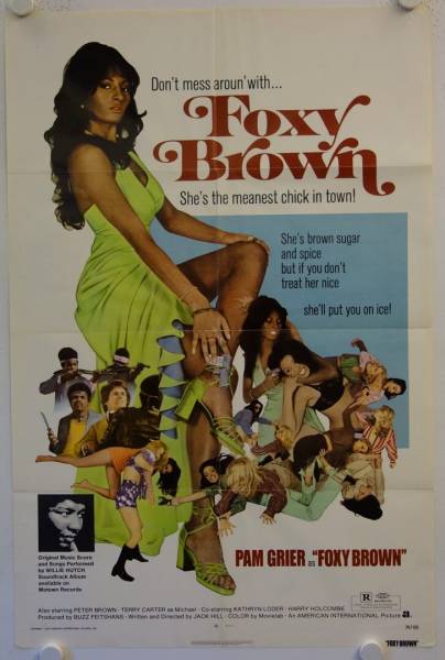 Foxy Brown originales US Filmplakat