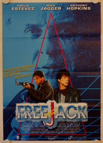 Freejack originales deutsches Filmplakat