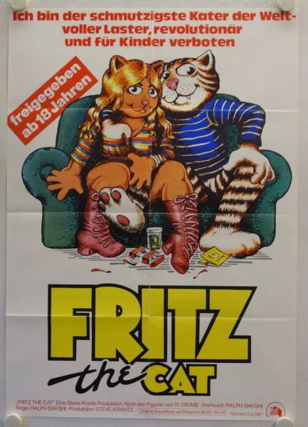 Fritz the Cat original release german movie poster