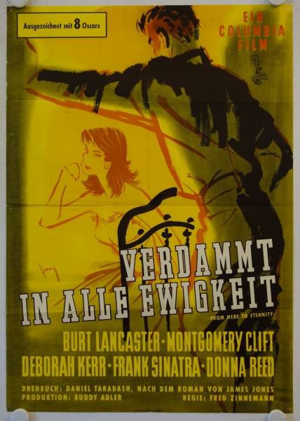 From Here to Eternity re-release german movie poster