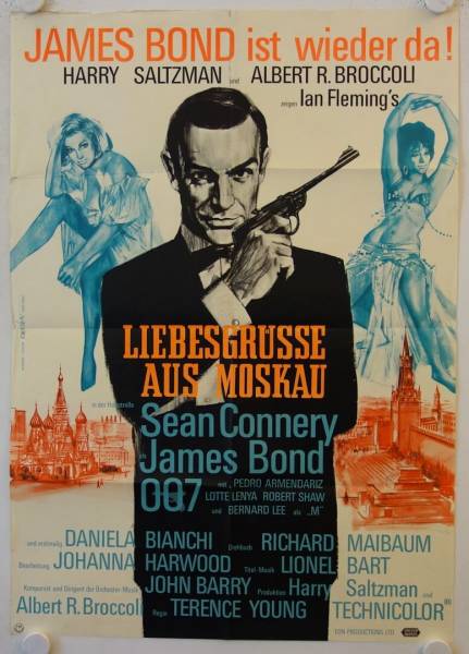 From Russia with Love first release german movie poster