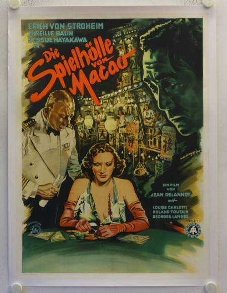 Gambling Hell original release german movie poster