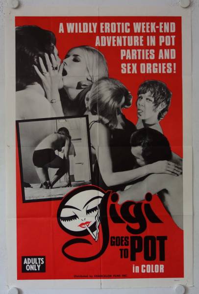 Gigi goes to Pot original release US Onesheet movie poster