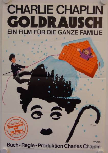 Goldrausch originales deutsches Filmplakat