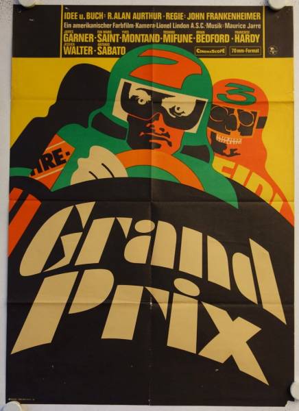 Grand Prix originales DDR Filmplakat