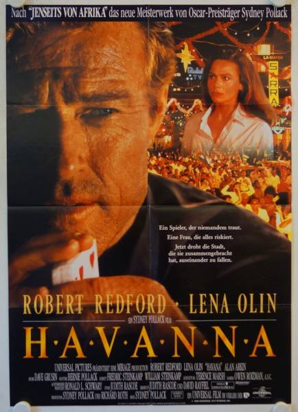 Havanna originales deutsches Filmplakat