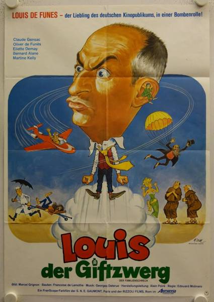 Louis, der Giftzwerg originales deutsches Filmplakat