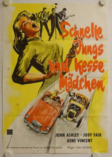 Hot Rod Gang original release german movie poster