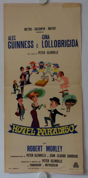 Hotel Paradiso original release italian locandina movie poster