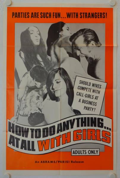 How to do anything at all with Girls  originales US Filmplakat