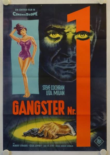 Gangster Nr. 1 originales deutsches Filmplakat