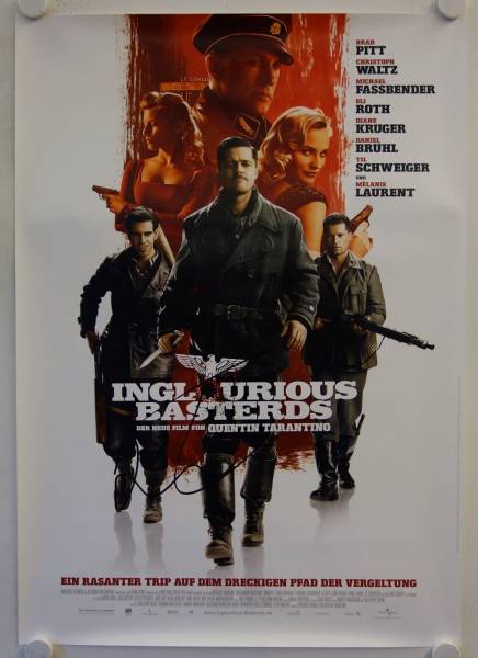 Inglorious Basterds original release german movie poster