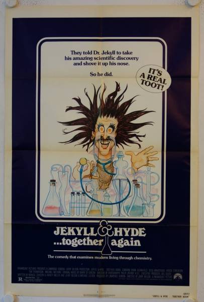 Jekyll and Hyde... together again original release US Onesheet movie poster