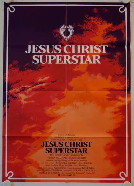 Jesus Christ Superstar original release german movie poster