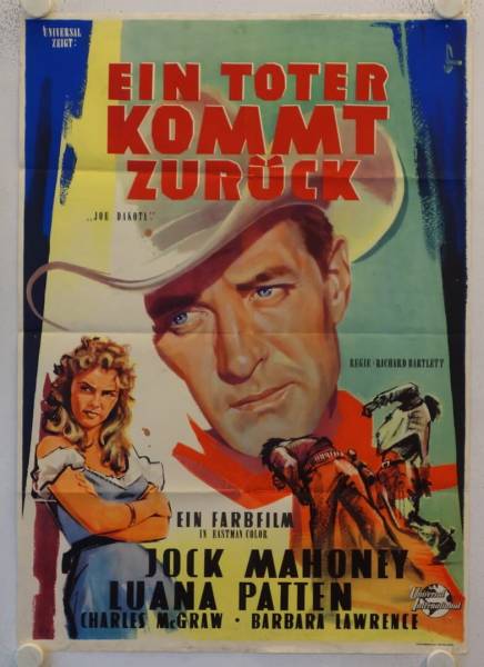 Joe Dakota original release german movie poster