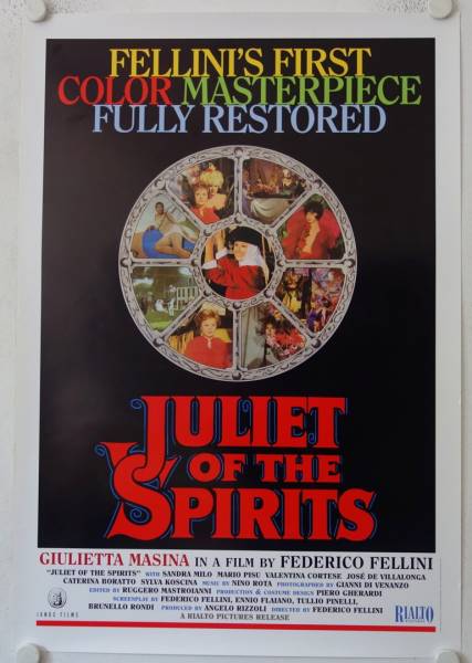 Juliet of the Spirits re-release US Onesheet movie poster