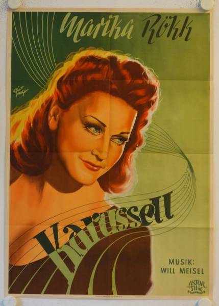 Karussell originales deutsches Filmplakat (R50)