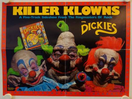 Killer Klowns from Outer Space original release soundtrack movie poster