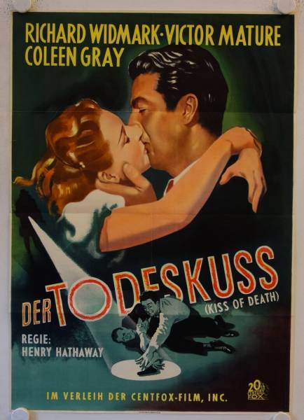 Der Todeskuss originales deutsches Filmplakat