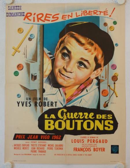 La Guerre des Boutons - War of the Buttons original release french movie poster