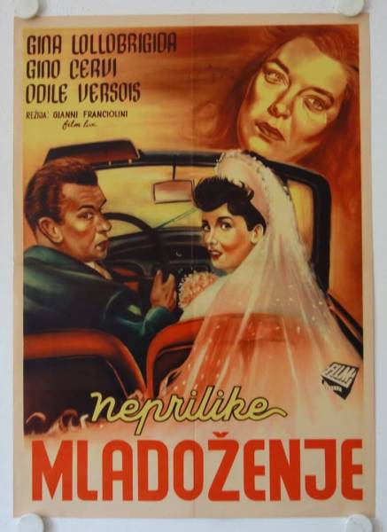 La sposa non può attendere - The Bride can't wait original release ex-yugoslavian movie poster