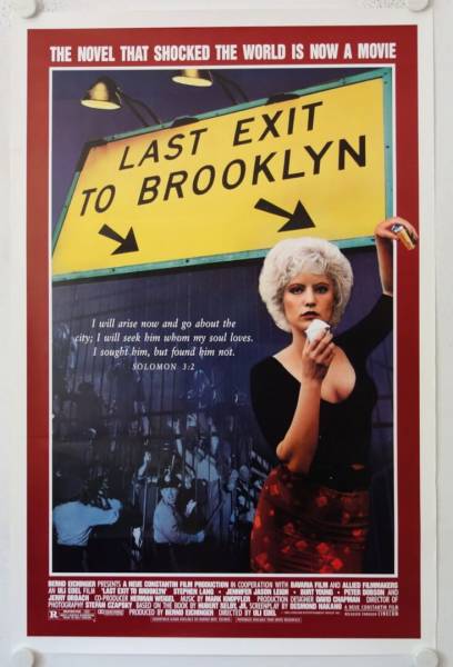 Last Exit to Brooklyn original release US Onesheet movie poster