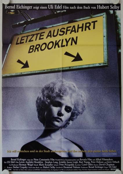 Letzte Ausfahrt Brooklyn originales deutsches Filmplakat