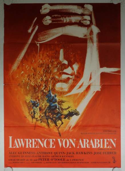 Lawrence of Arabia original release german movie poster