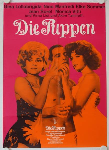 Die Puppen originales deutsches Filmplakat