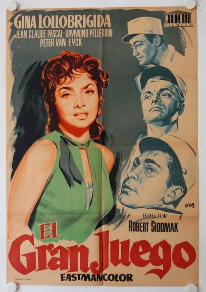 Die letzte Etappe originales spanisches Filmplakat